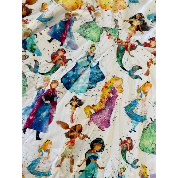 Wild Rich Kids Watercolor Princess Twirl Dress Size 11/12 - Picture 3 of 7